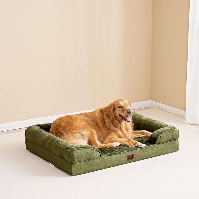 EHEYCIGA Orthopedic Dog Beds for Extra Large Dogs 44x32Inch, Waterproof Memory - Image 8