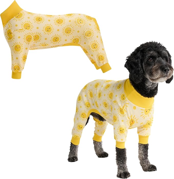 Spark Paws Dog Pajama, Dog Recovery Suit Male, Ultra-Soft and 4-Way Stretch by SparkPaws
