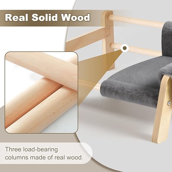 FAMIDGE Elevated Cat Couch Bed for Indoor Cats - Image 6