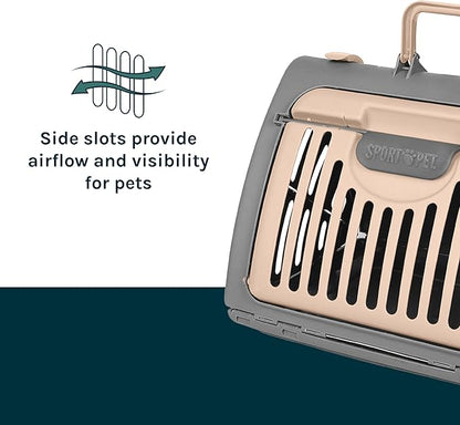 SportPet Designs Foldable Travel Cat Carrier - Image 5