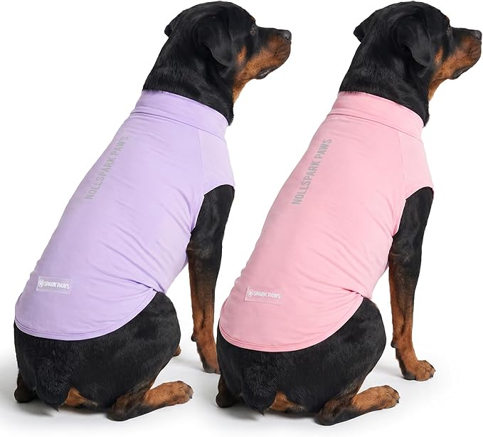Spark Paws Sunblock Dog T-Shirt, SPF30 Protection, Lightweight Breathable Quick by SparkPaws