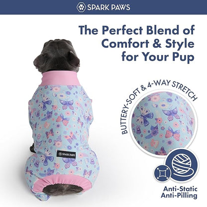 Spark Paws Dog Pajama, Dog Recovery Suit Male, Ultra-Soft and 4-Way Stretch - Image 3
