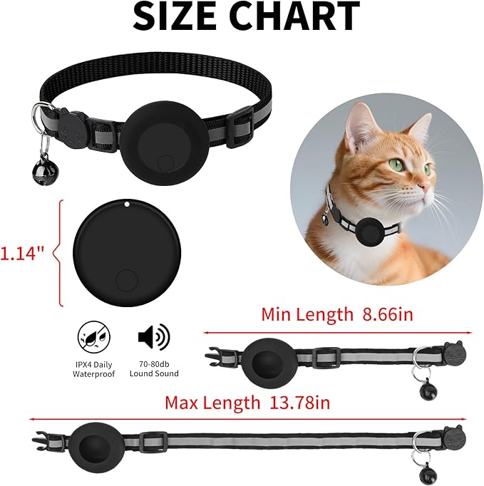 GPS Tracker for Cats, Mini GPS Cat Tracker, Smart Pet Activity Tracker - Image 5