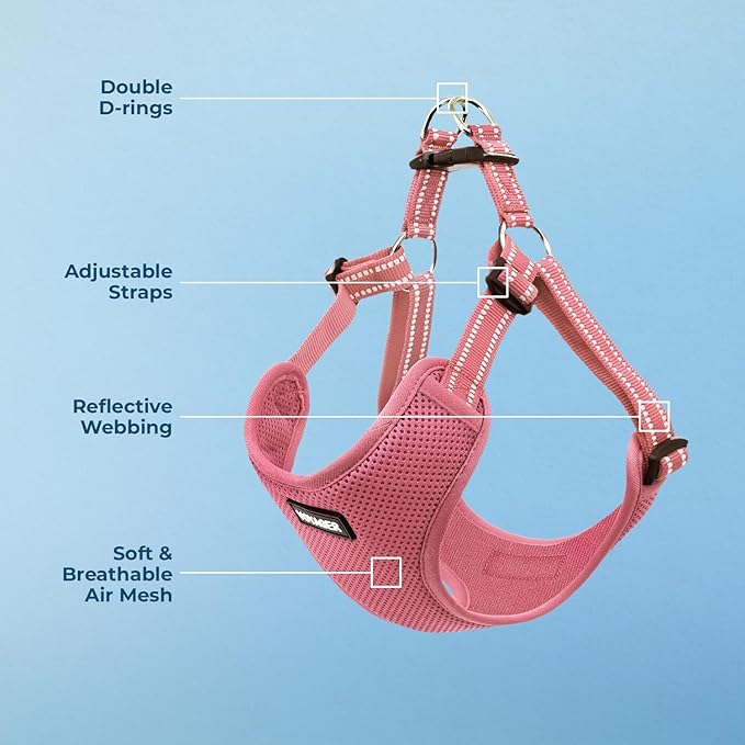 Best Pet Supplies Voyager Adjustable Step-in Flex Breathable Mesh Dog Harness - Image 3