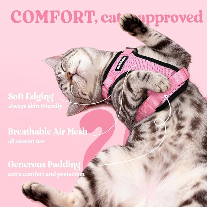 rabbitgoo Cat Harness and Leash Set, Escape Proof Vest Harness - Image 4