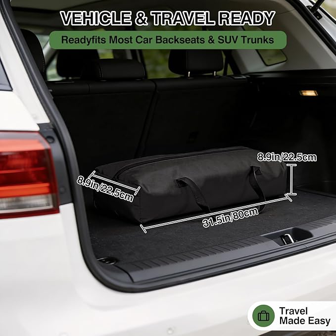 Veraste 42" L x 31" W x 31" H Collapsible Travel Dog Crate, Quick-Setup - Image 5