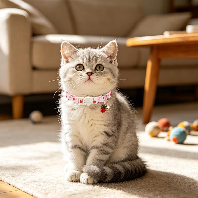 2 Pack Pink Cat Collars - Image 6