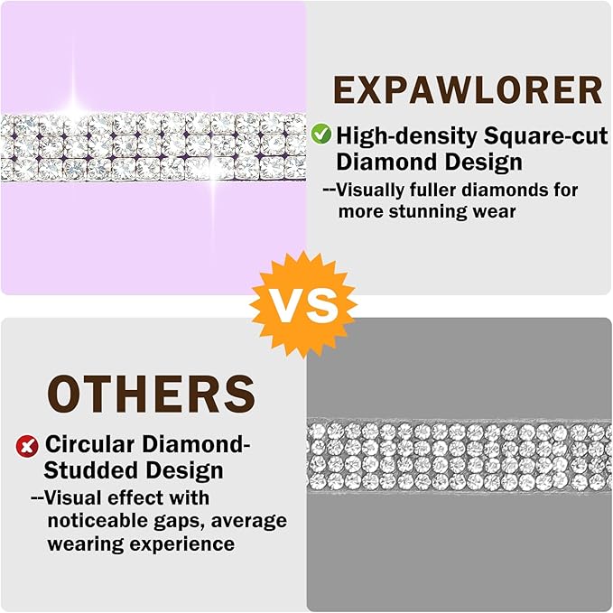 EXPAWLORER Soft Velvet Safe Cat Collars - Image 4