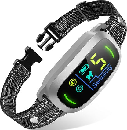 FAFAFROG Dog Bark Collar for Large Medium Small Dogs, Rechargeable Smart Bark by FAFAFROG