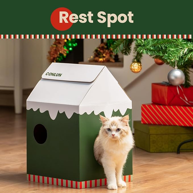 Conlun Cardboard Cat House - Image 6