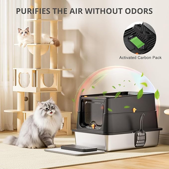 Stainless Steel Litter Box - Image 4