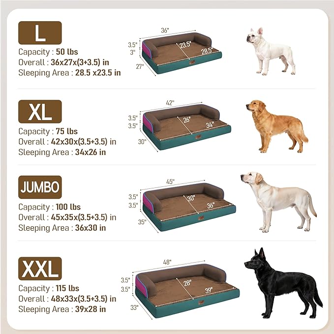 Comfort Expression Memory Foam Dog Bed - Image 7