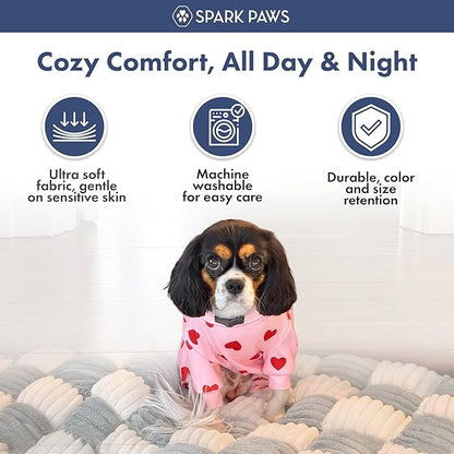 Spark Paws Dog Pajama, Dog Recovery Suit Male, Ultra-Soft and 4-Way Stretch - Image 5