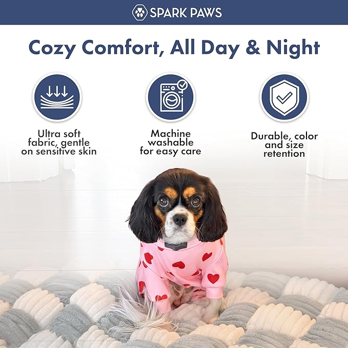 Spark Paws Dog Pajama, Dog Recovery Suit Male, Ultra-Soft and 4-Way Stretch - Image 5