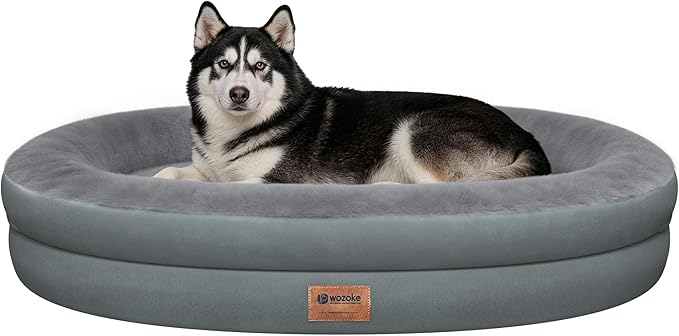 Orthopedic Dog Bed for Extra Large Dogs, XL Waterproof Dog Bed by Wozoke