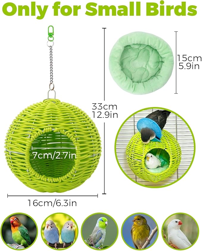 Chewproof Steel Frame Bird Nest - Image 4