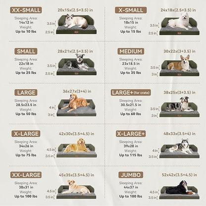 Small Dog Bed Waterproof Orthopedic Dog Beds - Image 2