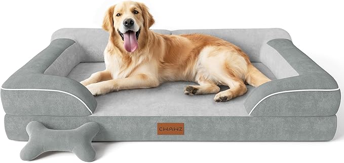 CWAWZ Extra Large Dog Bed, Orthopedic Dog Bed by CWAWZ