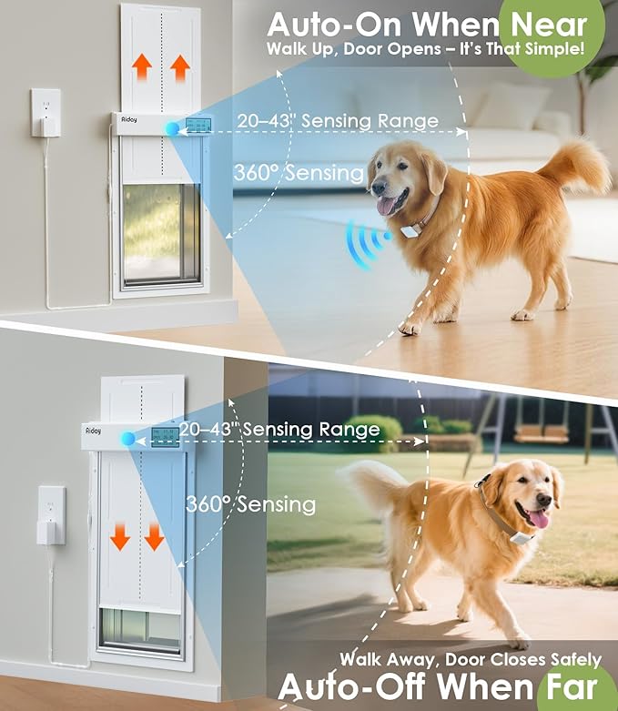 Automatic Dog Door for Wall - Image 2