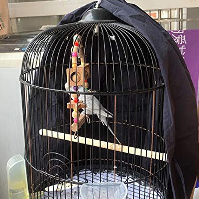 QBLEEV Round Parrot Birdcage Cover Pet Universal Blackout Cage Cover Shade - Image 5