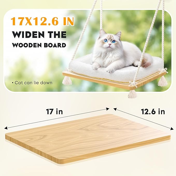 Cat Window Perch Cat Hammock Kitten Window Seat - Image 4