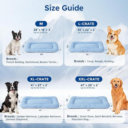 ZOMISA Cooling Dog Bed Q-MAX >0.5, Cooling Crate Mat - Image 4