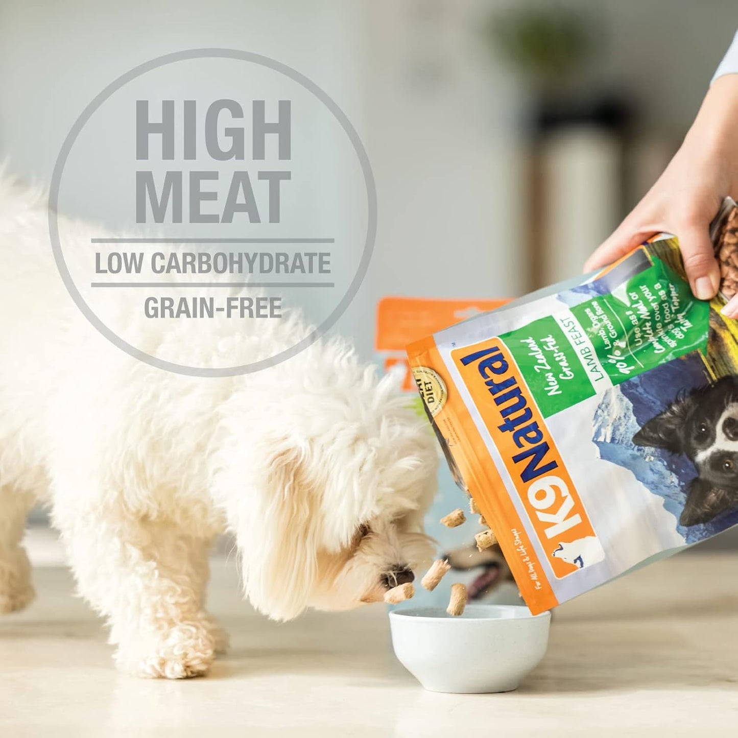 K9 Natural - Grain Free Freeze Dried Dog Food - Chicken, 4lb