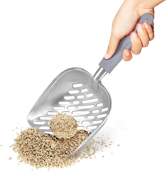 SunGrow Cat Litter Scoop, Life Transforming Cat Scooper, Saves Clear Litter by SunGrow