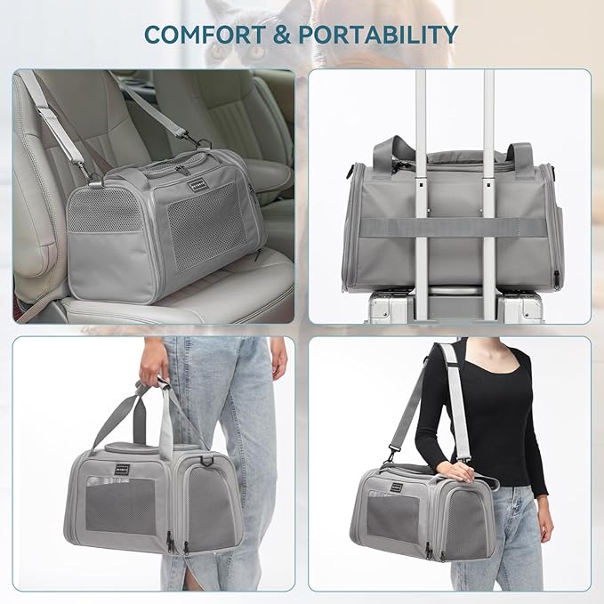 PETSFIT Cat Carrier Airline Approved, Soft Carrier - Image 4