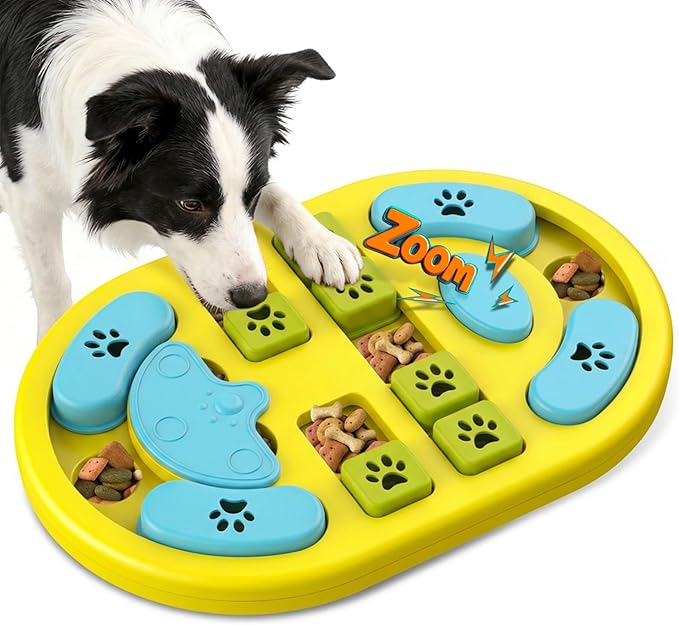Dog Puzzle Toy, Interactive Treat Puzzle by BlanlodyPetSupplies