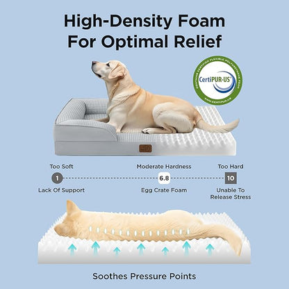 Bedsure L Plus Cooling Dog Bed for Large Dogs - Image 5