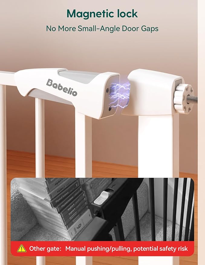 Babelio 29-43" Magnetic Baby Gate - Image 2