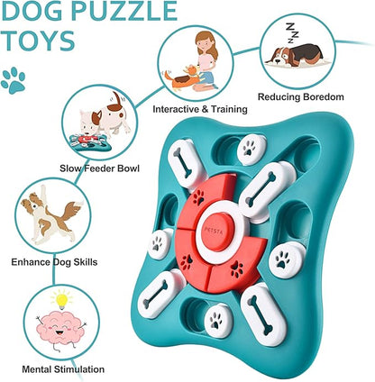 PETSTA Dog Puzzle Toys, Treat Dispensing Dog Enrichment Toys - Image 5