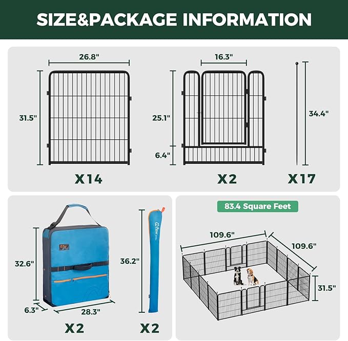 FXW Rollick Unleashed Dog Playpen - Image 2