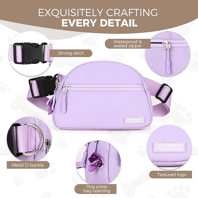 Dog Treat Pouch Pet Training Walking Fanny Pack - Image 2