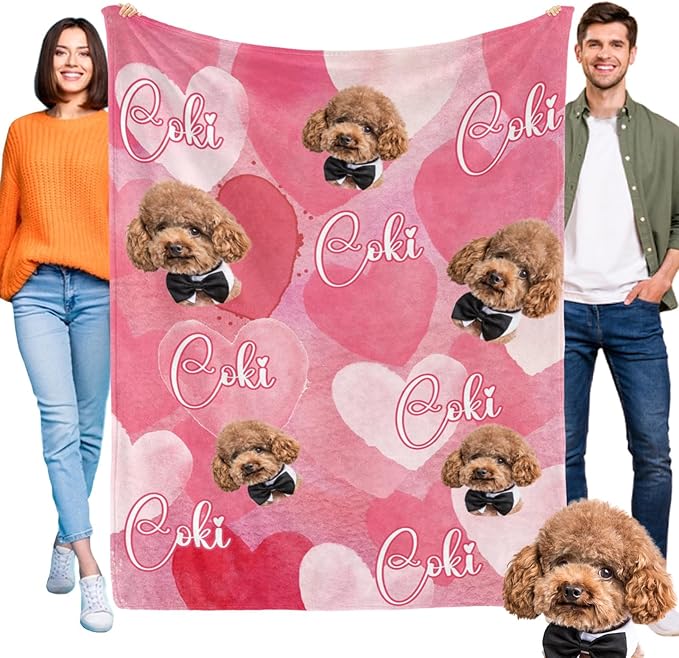 M YESCUSTOM Custom Dog Blanket by MYESCUSTOM