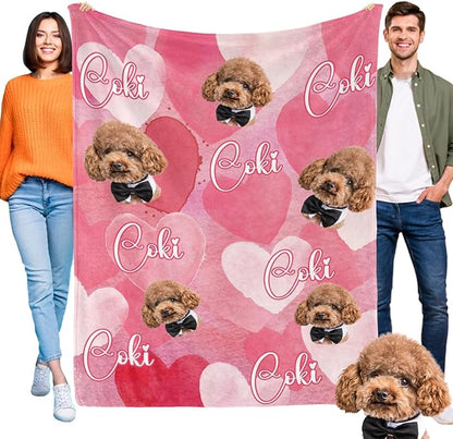 M YESCUSTOM Custom Dog Blanket by MYESCUSTOM