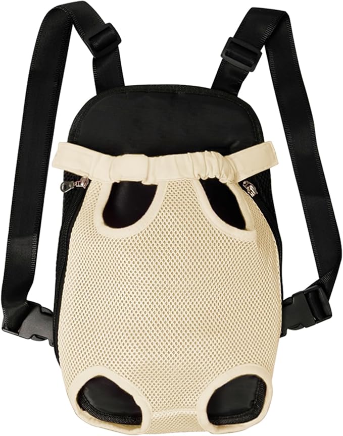 FEimaX Dog Carrier Backpack Pet Legs Out Front Cat Travel Bag, Adjustable Puppy - Image 2