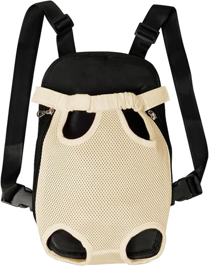 FEimaX Dog Carrier Backpack Pet Legs Out Front Cat Travel Bag, Adjustable Puppy - Image 2