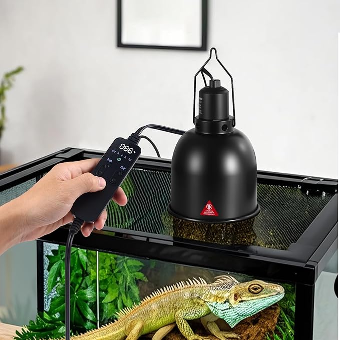 DXOPHIEX 5.5inch deep Reptile Light Fixture Reptile Heat lamp - Image 6