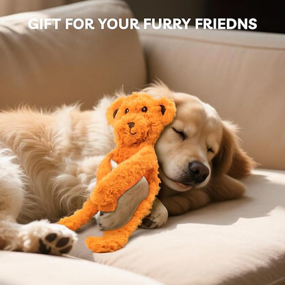SHARLOVY No Stuffing Dog Toys 5 Pack, Crinkle Interactive Dogs Toy - Image 8