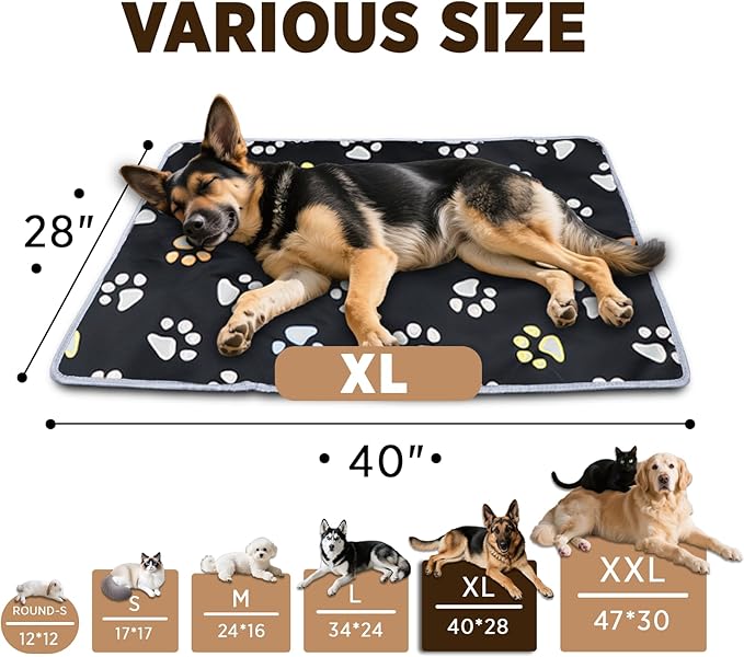 furrybaby Pet Heating Pad, Waterproof Dog Heating Pad Mat - Image 6