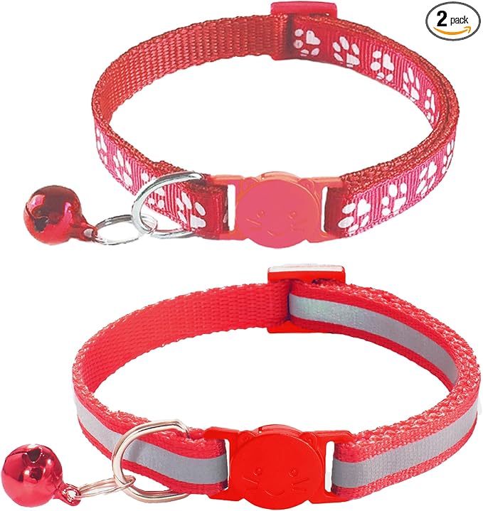 2 Pack Breakaway Cat Collars by Unknown