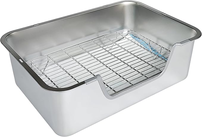 Stainless Steel Sifting Litter Box - Image 3