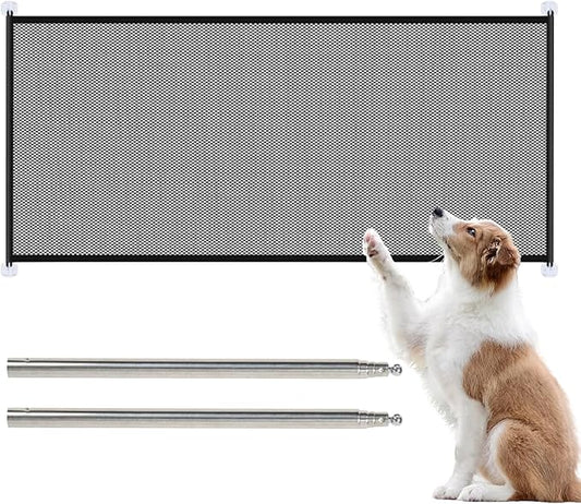 Fence – Portable Foldable Barrier, Punch Free Safety Net | Indoor Home by Unknown