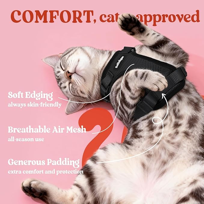 rabbitgoo Cat Harness and Leash Set, Escape Proof Vest Harness - Image 4