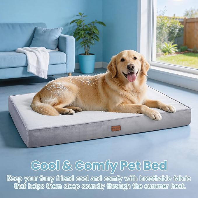 OhGeni Orthopedic Cooling Dog Bed - Image 3