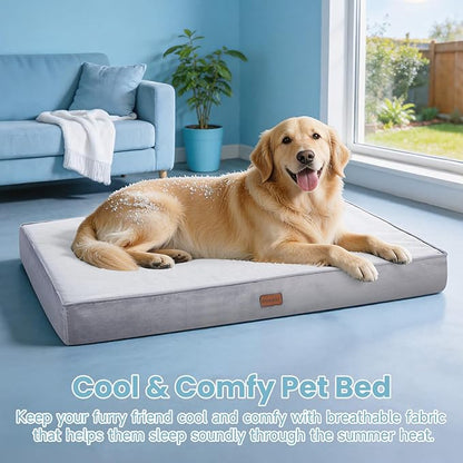 OhGeni Orthopedic Cooling Dog Bed - Image 3