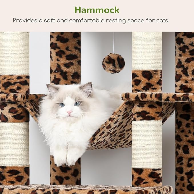 Globlazer XXL Giant Cat Tree, 83 Inch Heavy Duty Tall Cat Tower - Image 4