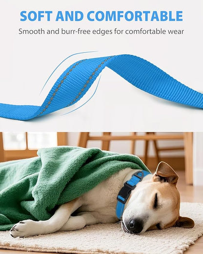 Joytale Dog Collars for Medium Dogs, Comfortable Double-Sided Reflective Nylon - Image 3